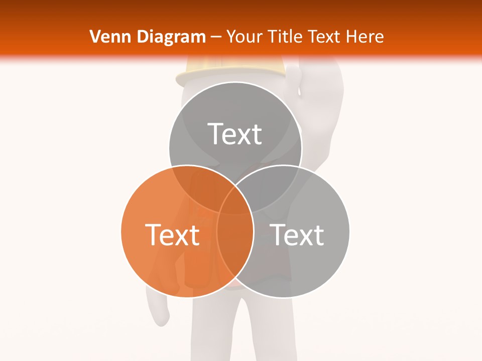 Cone White Abstract PowerPoint Template