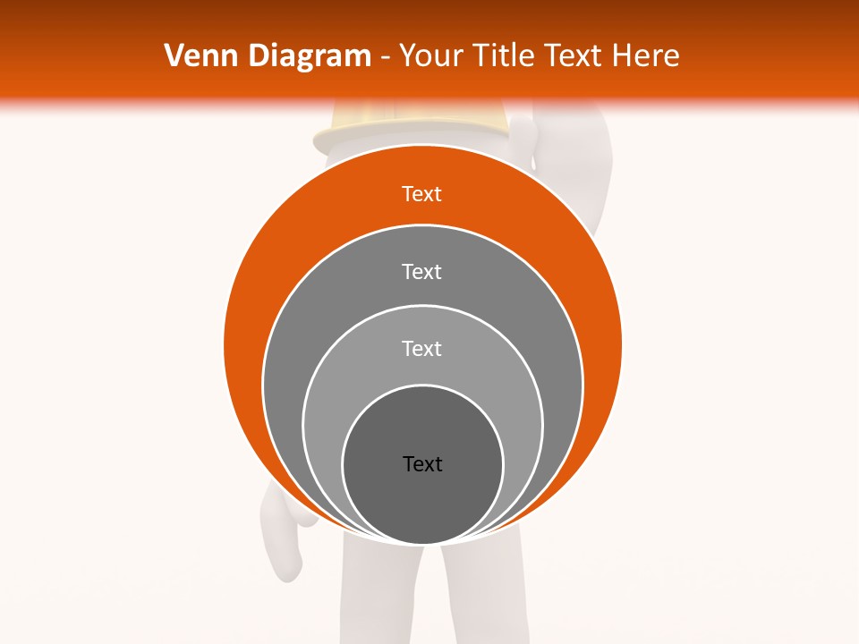 Cone White Abstract PowerPoint Template