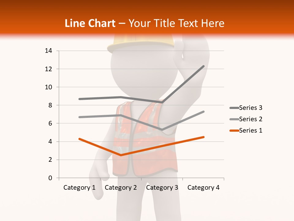 Cone White Abstract PowerPoint Template