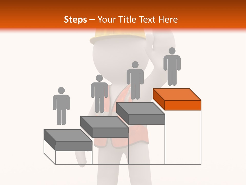 Cone White Abstract PowerPoint Template