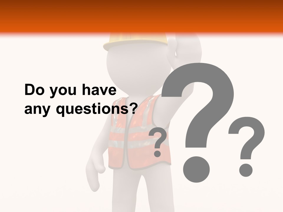 Cone White Abstract PowerPoint Template