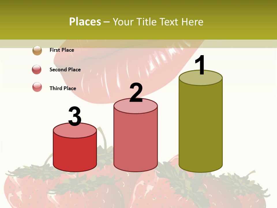 Strawberry Diet Berry PowerPoint Template