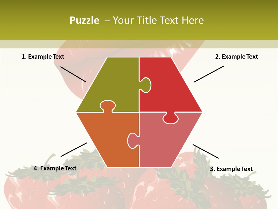 Strawberry Diet Berry PowerPoint Template