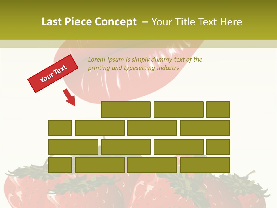 Strawberry Diet Berry PowerPoint Template