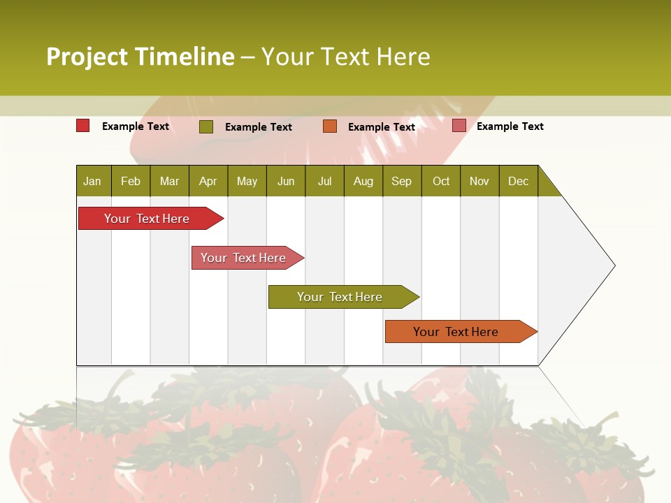 Strawberry Diet Berry PowerPoint Template