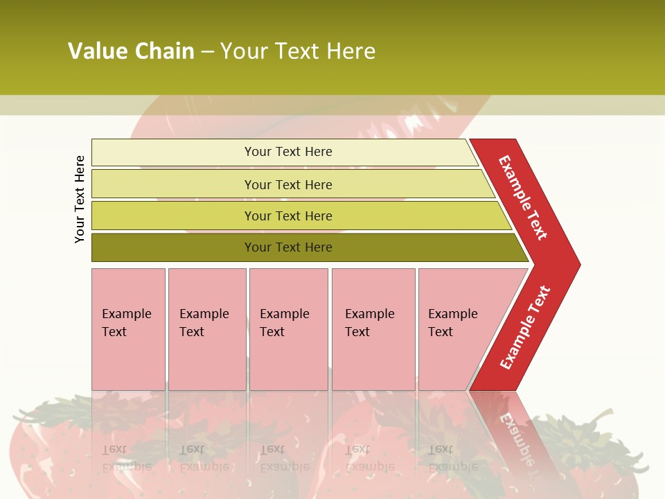 Strawberry Diet Berry PowerPoint Template