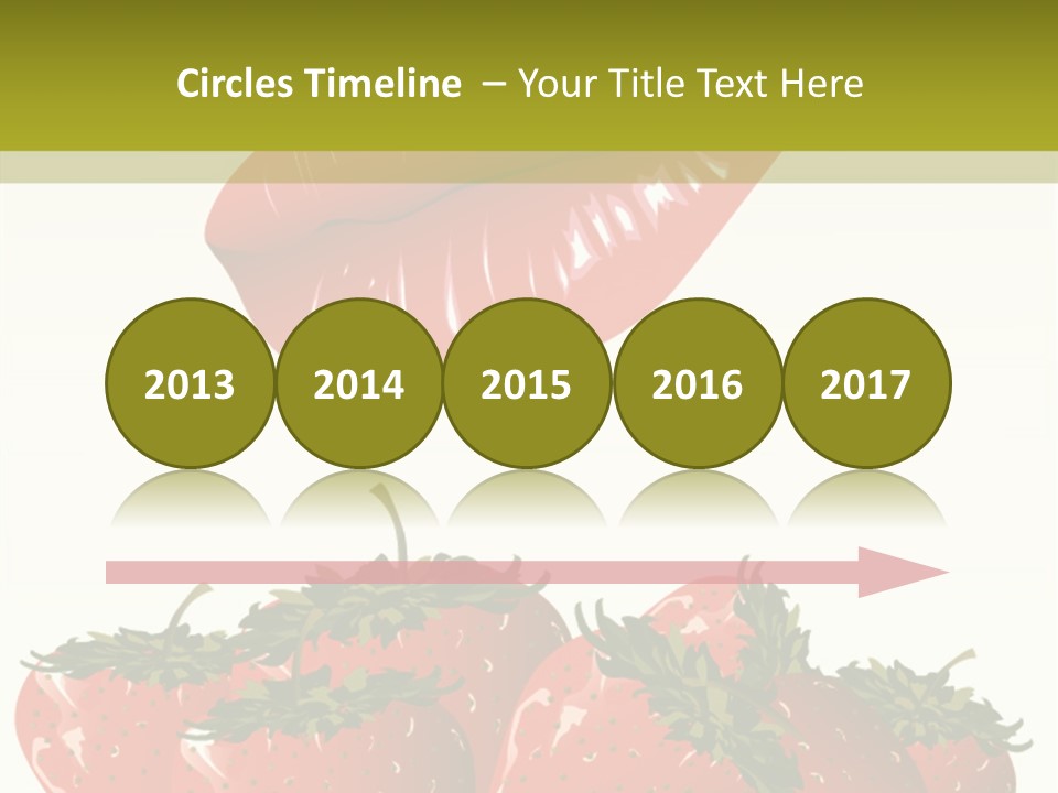 Strawberry Diet Berry PowerPoint Template