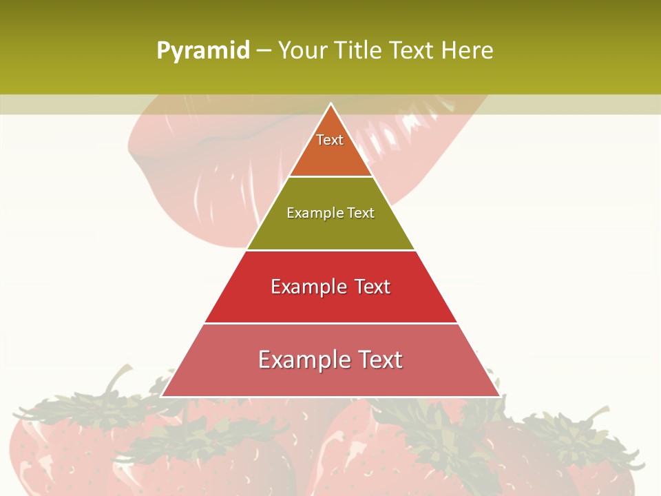 Strawberry Diet Berry PowerPoint Template