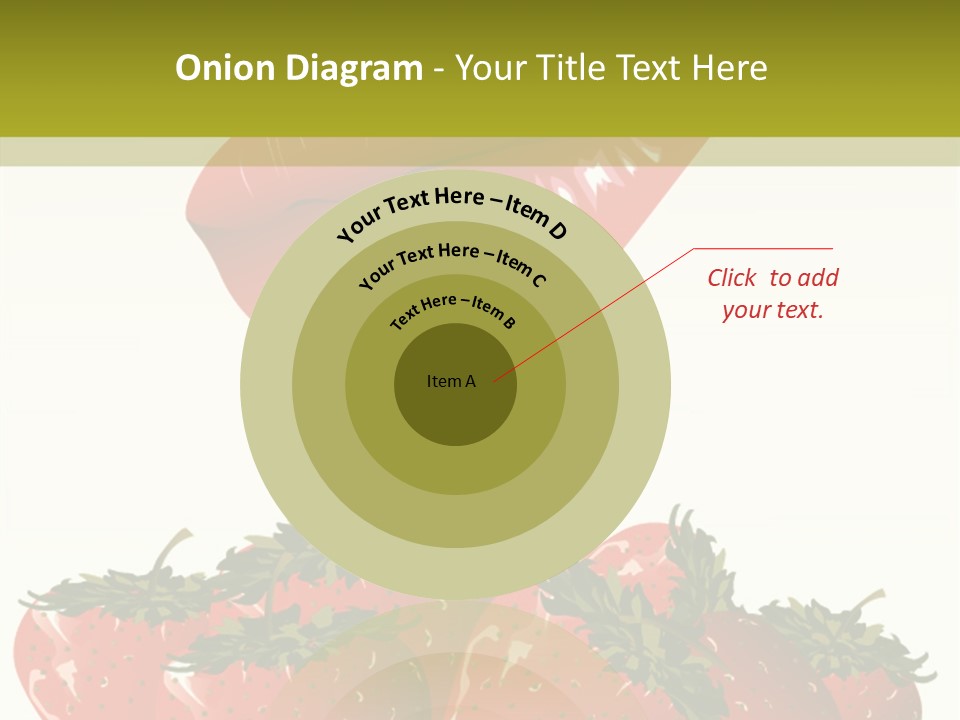 Strawberry Diet Berry PowerPoint Template