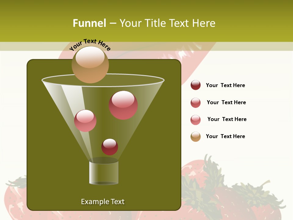 Strawberry Diet Berry PowerPoint Template