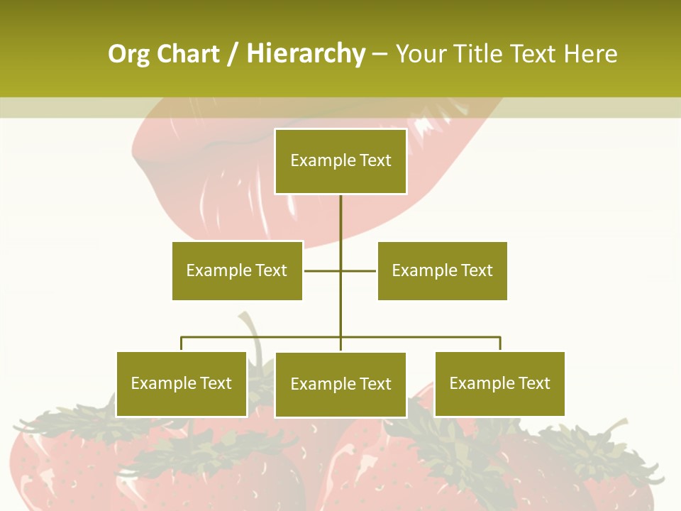 Strawberry Diet Berry PowerPoint Template