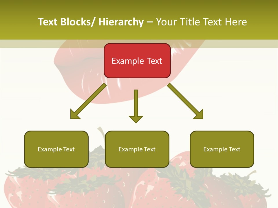 Strawberry Diet Berry PowerPoint Template