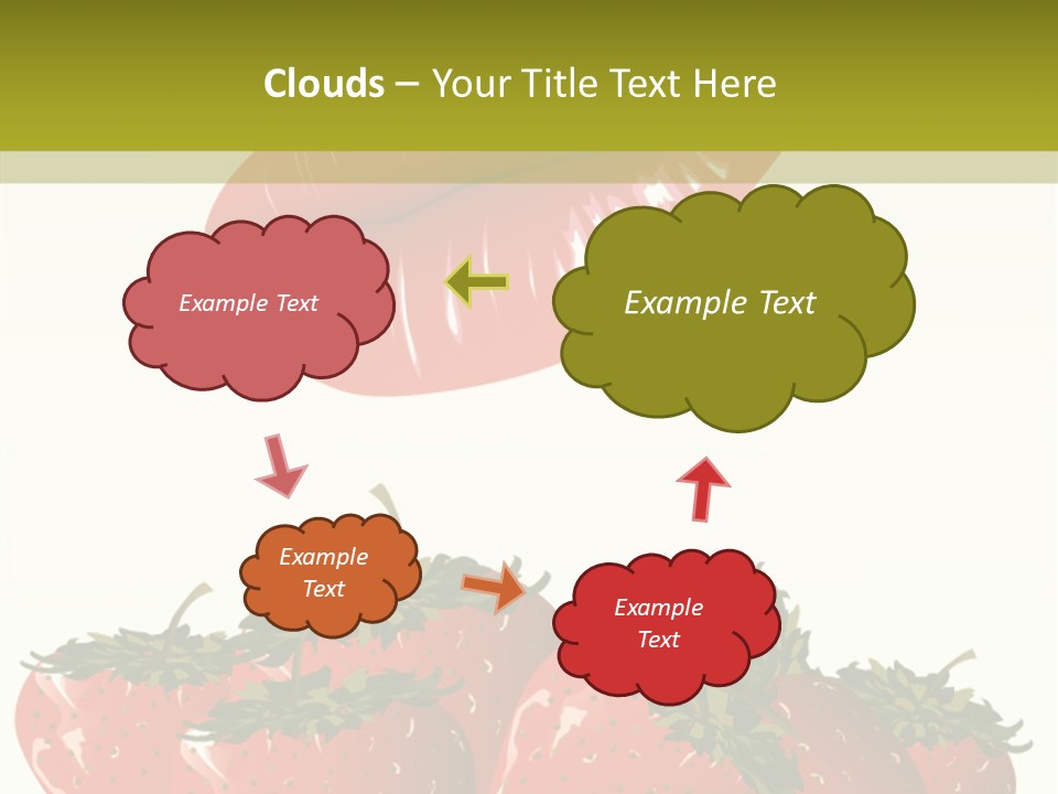 Strawberry Diet Berry PowerPoint Template