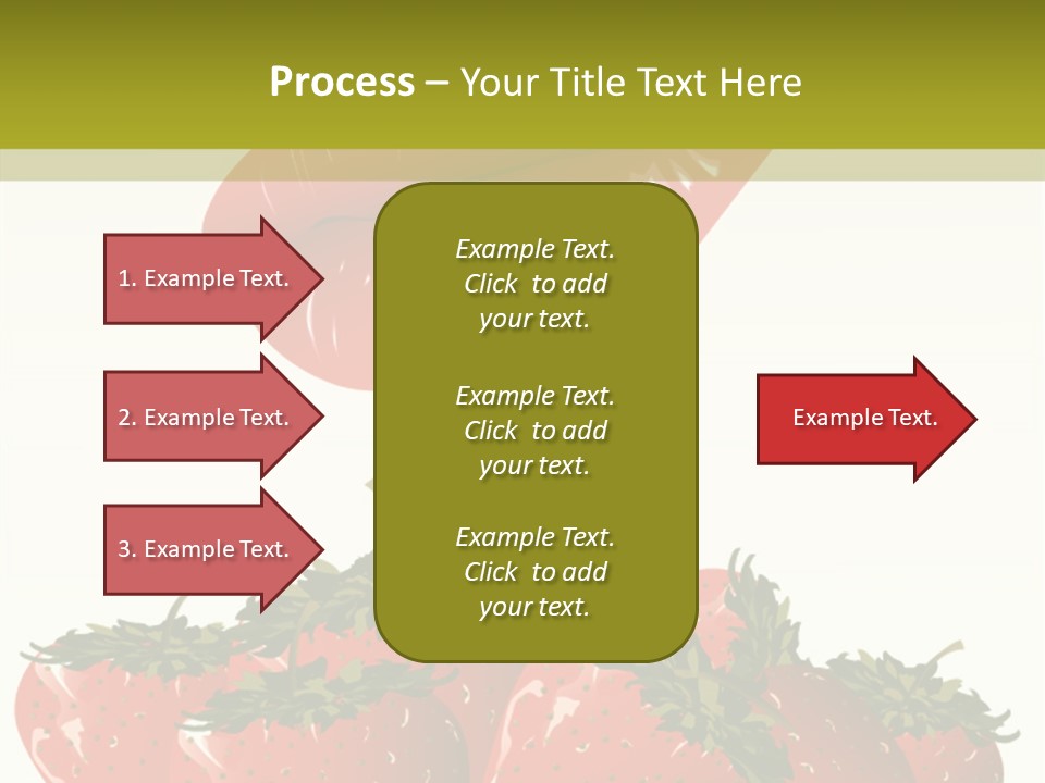 Strawberry Diet Berry PowerPoint Template