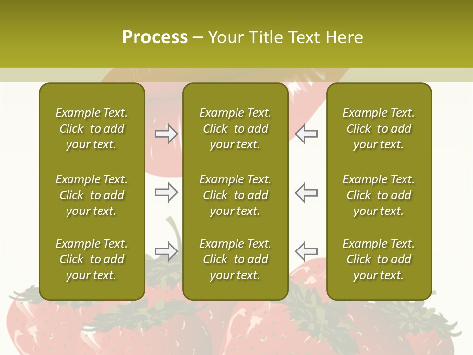 Strawberry Diet Berry PowerPoint Template
