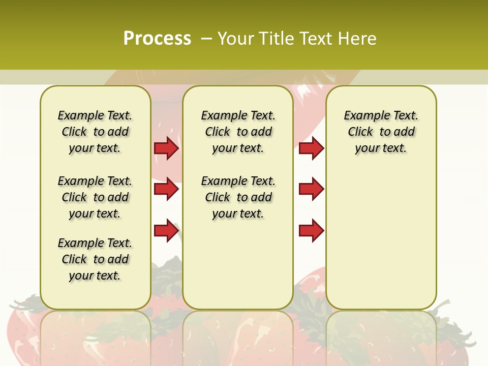 Strawberry Diet Berry PowerPoint Template