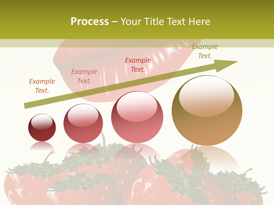 Strawberry Diet Berry PowerPoint Template