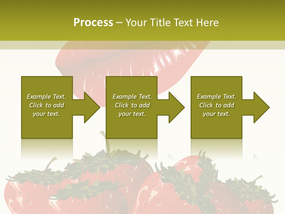 Strawberry Diet Berry PowerPoint Template