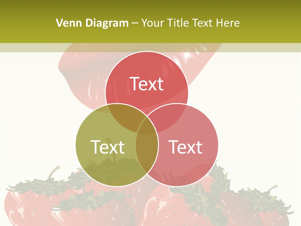 Strawberry Diet Berry PowerPoint Template