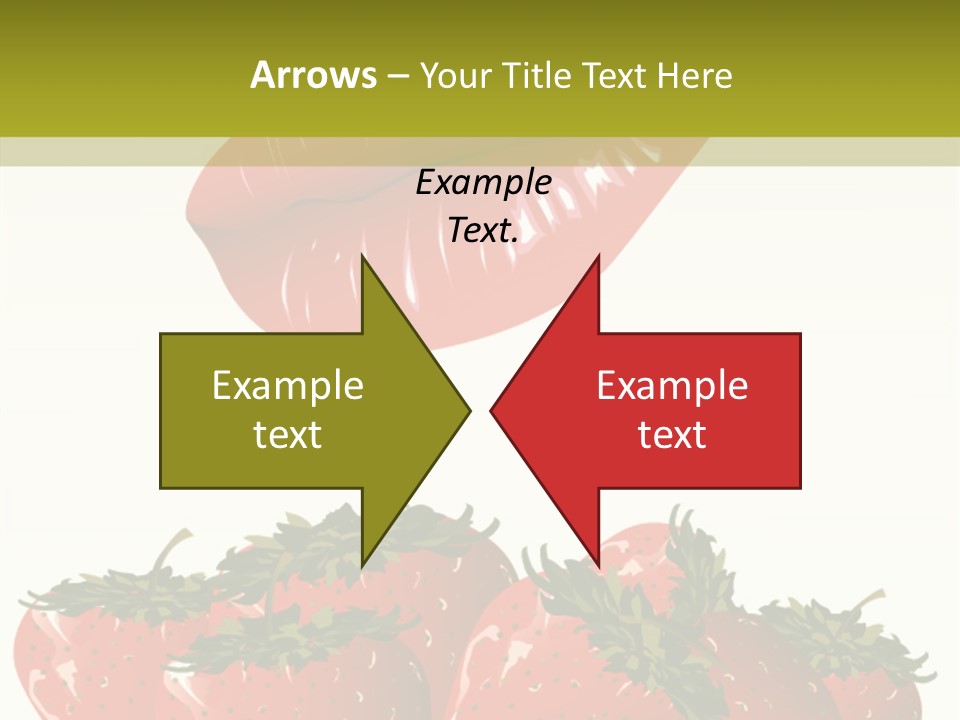 Strawberry Diet Berry PowerPoint Template