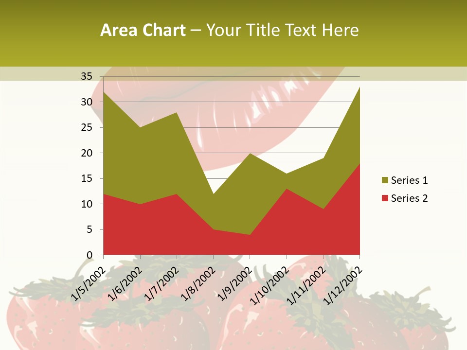 Strawberry Diet Berry PowerPoint Template
