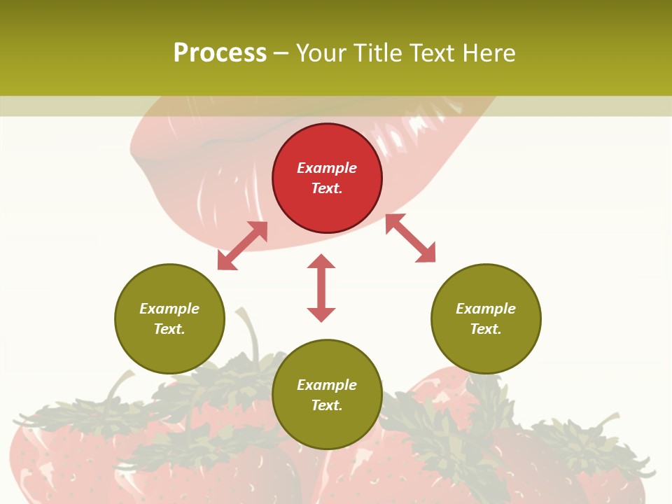 Strawberry Diet Berry PowerPoint Template