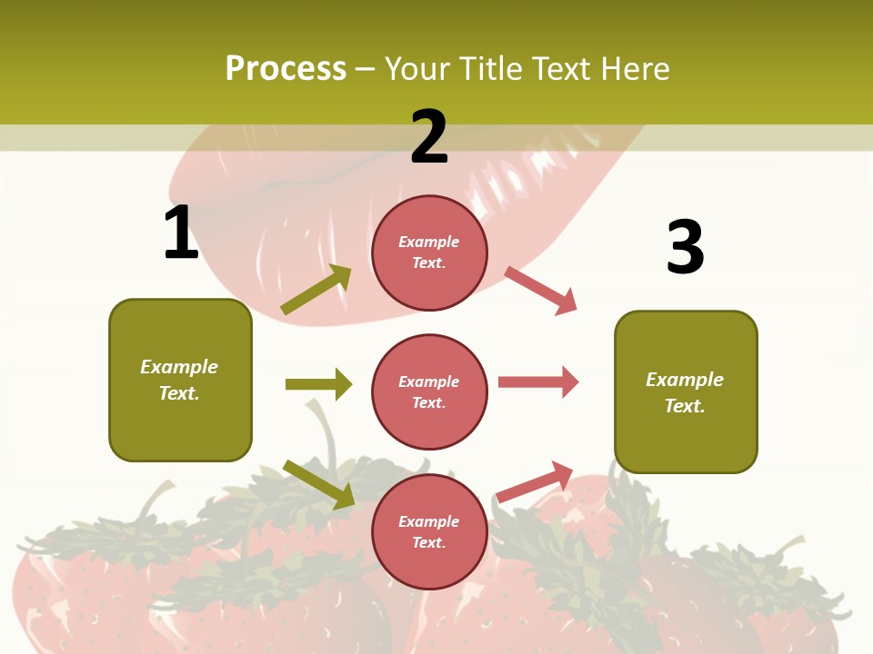 Strawberry Diet Berry PowerPoint Template
