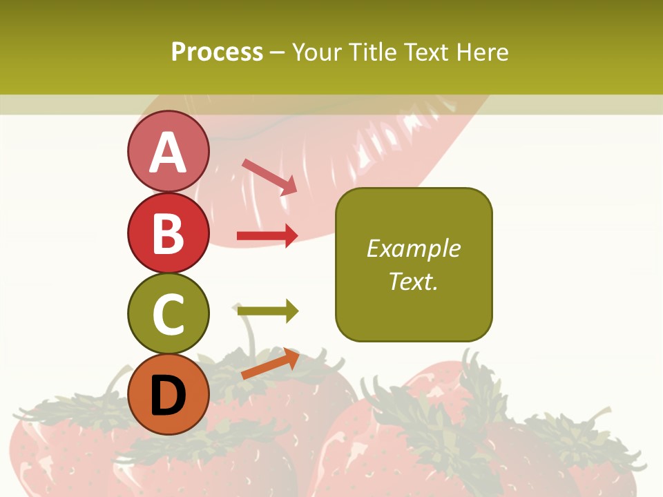 Strawberry Diet Berry PowerPoint Template