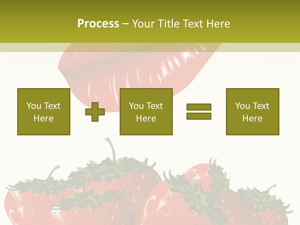 Strawberry Diet Berry PowerPoint Template