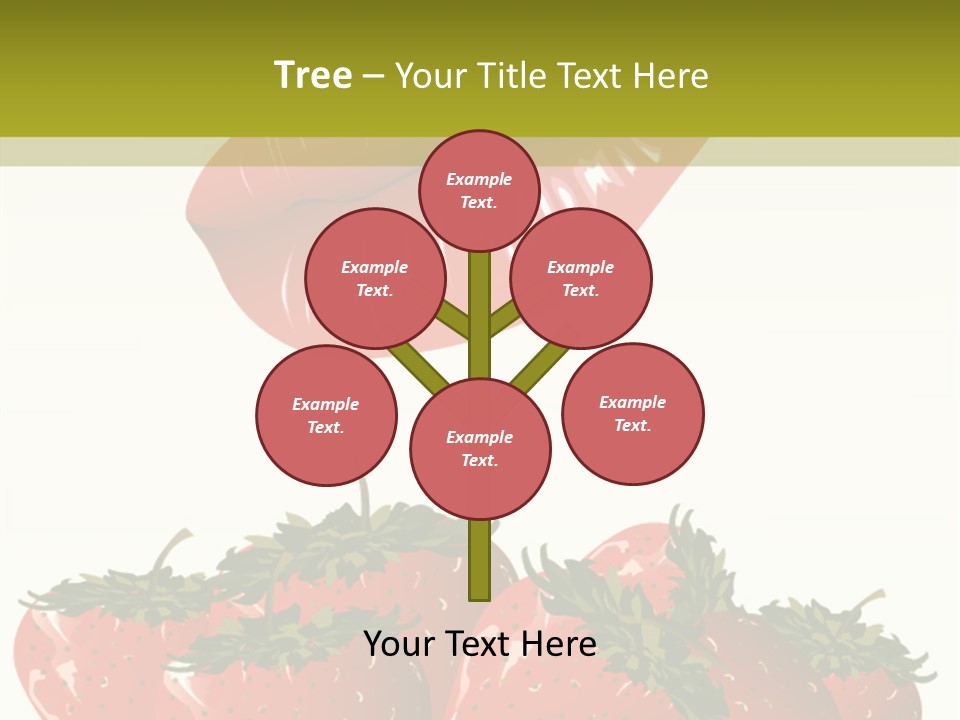 Strawberry Diet Berry PowerPoint Template