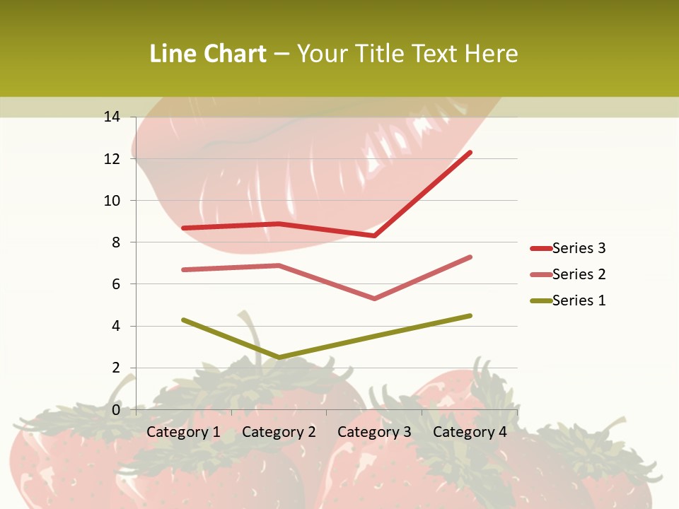 Strawberry Diet Berry PowerPoint Template