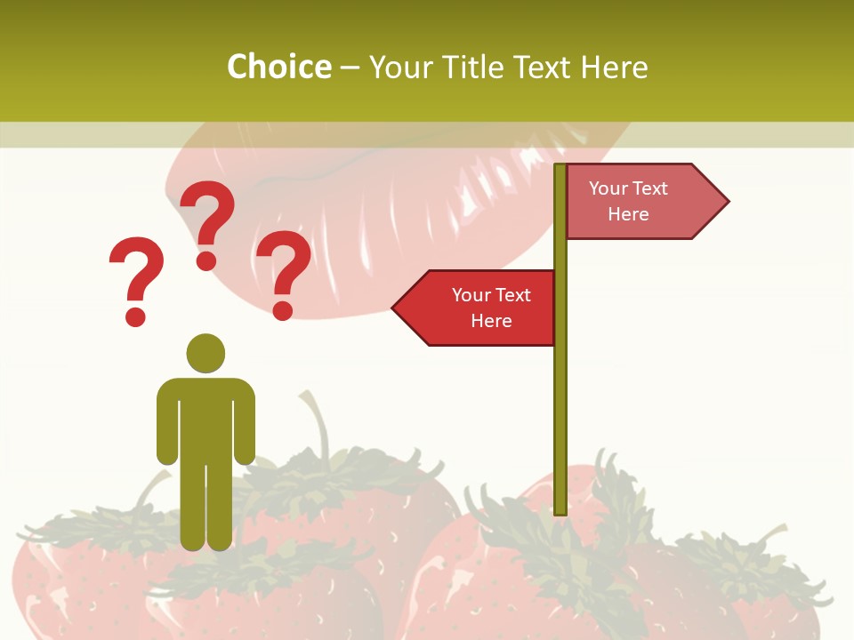 Strawberry Diet Berry PowerPoint Template