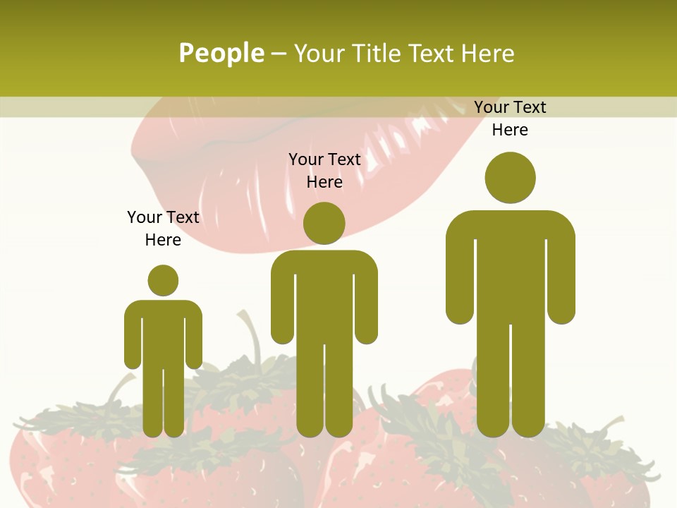 Strawberry Diet Berry PowerPoint Template