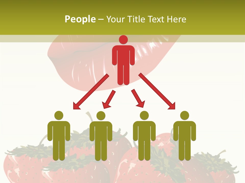 Strawberry Diet Berry PowerPoint Template