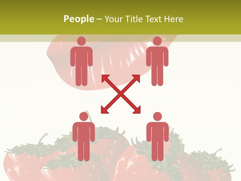Strawberry Diet Berry PowerPoint Template