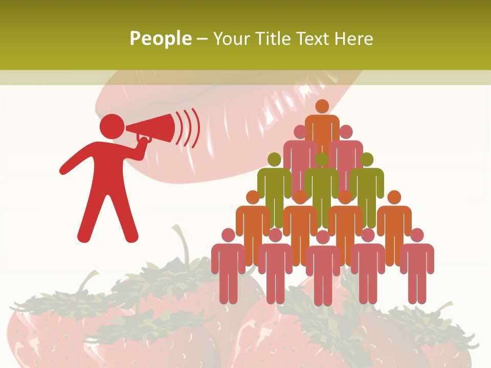 Strawberry Diet Berry PowerPoint Template
