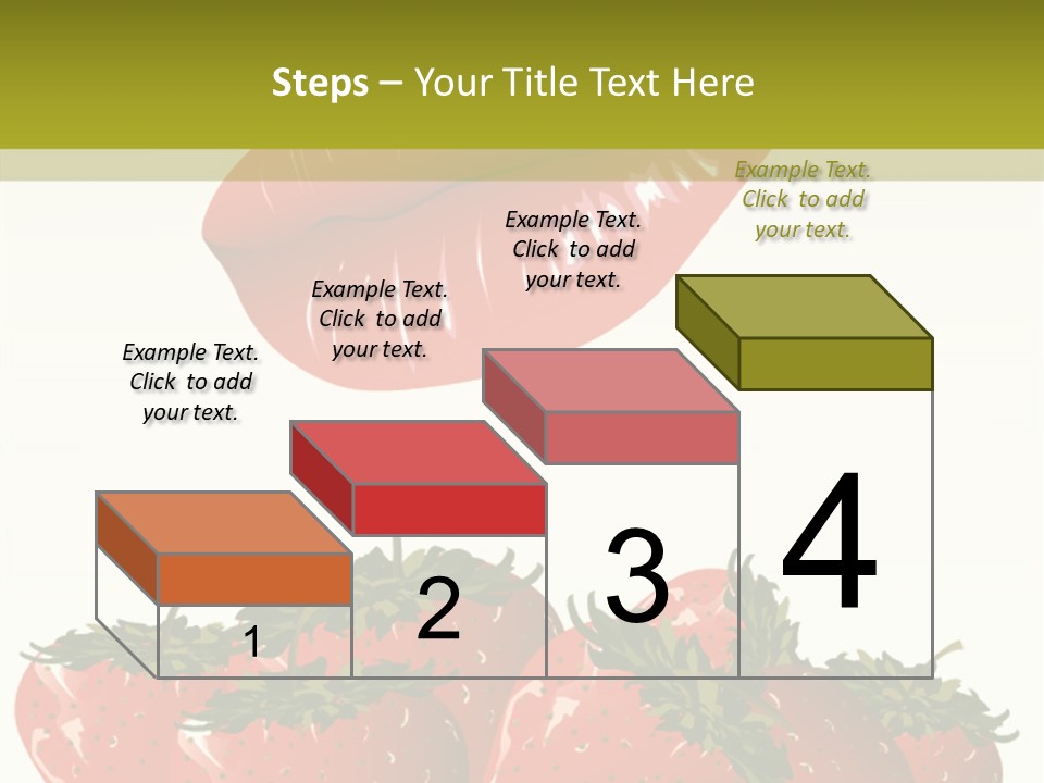Strawberry Diet Berry PowerPoint Template