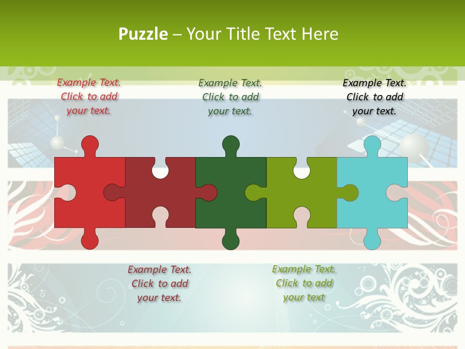 Symbol Set Tech PowerPoint Template