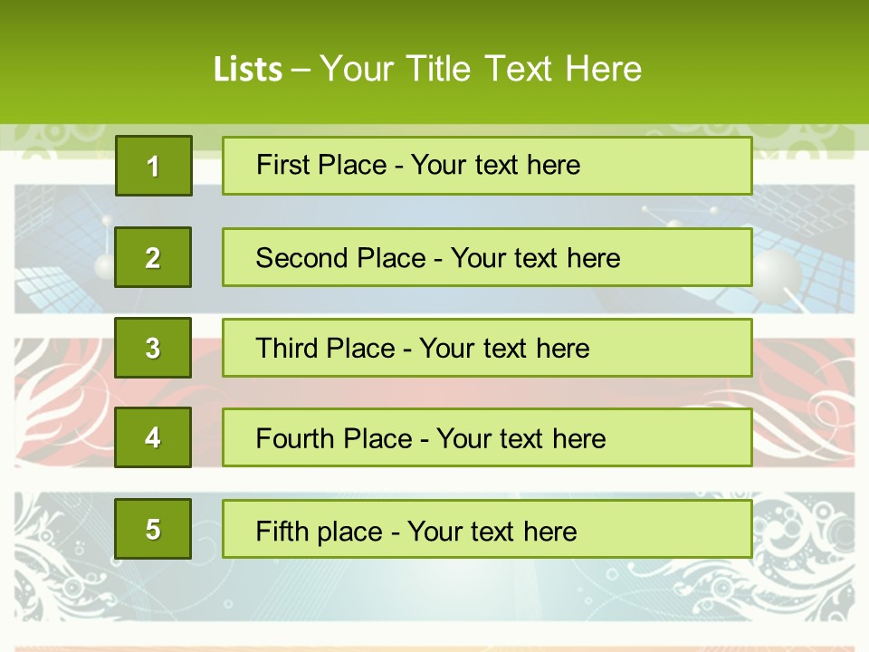 Symbol Set Tech PowerPoint Template