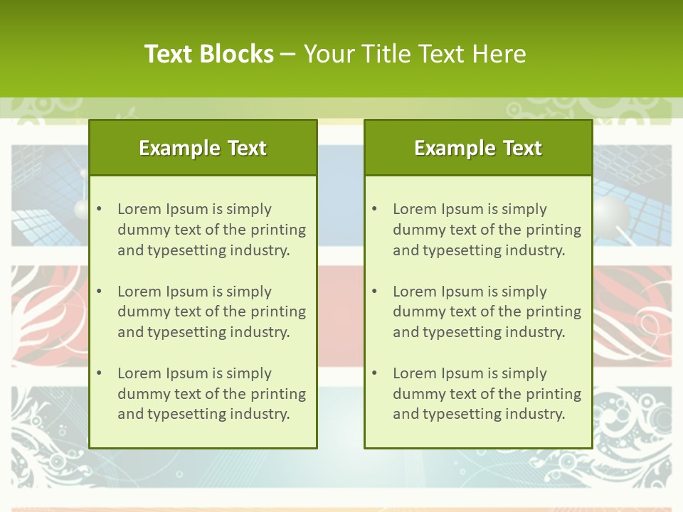 Symbol Set Tech PowerPoint Template