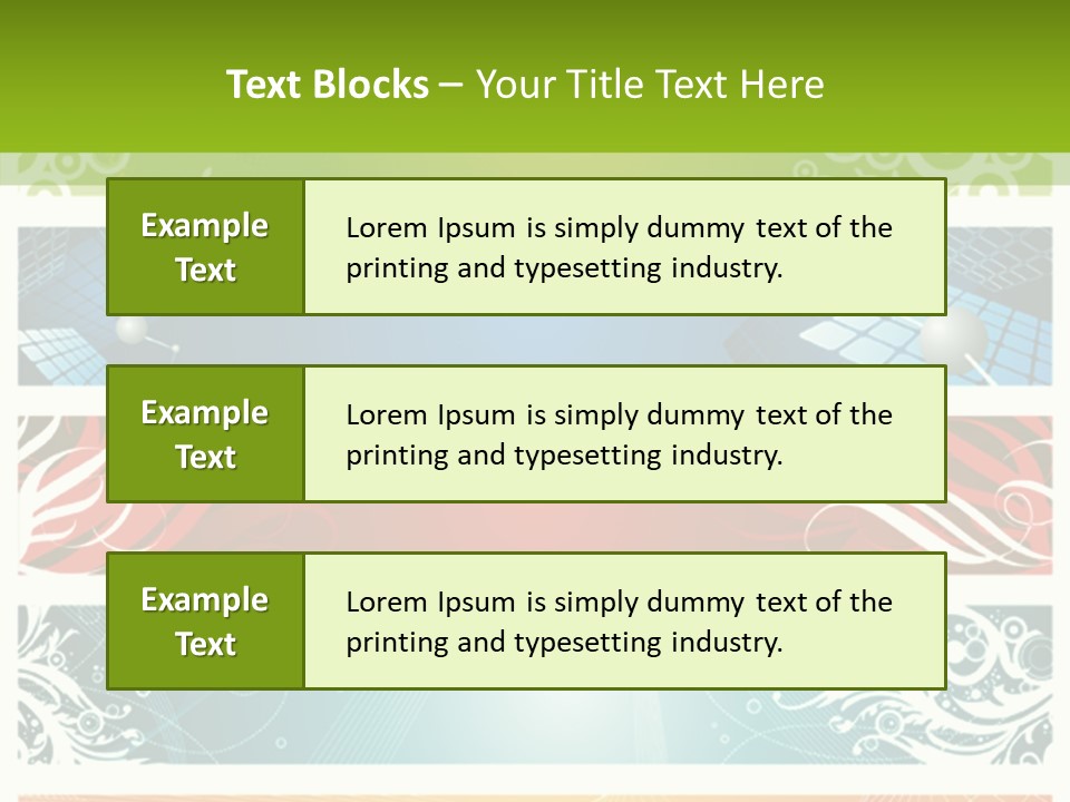 Symbol Set Tech PowerPoint Template