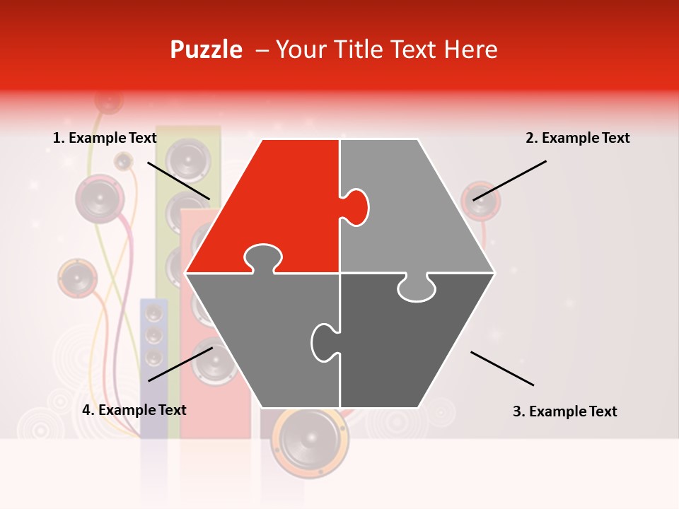 Connection Turntable Mix PowerPoint Template