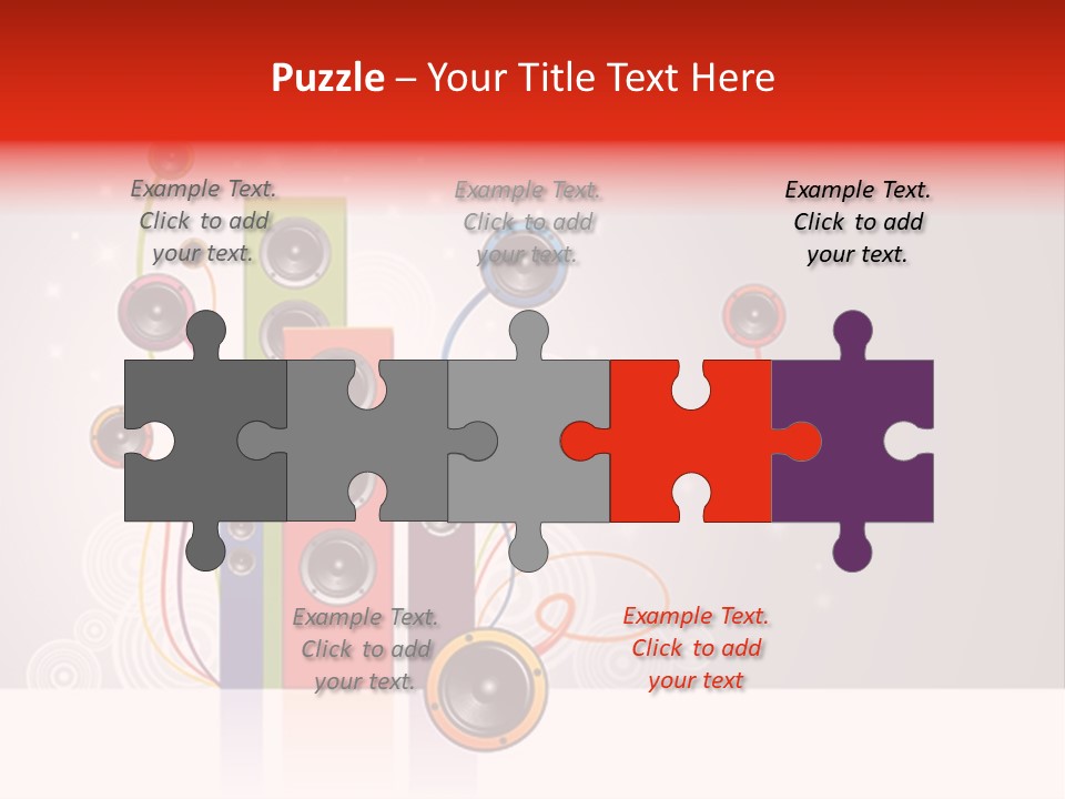 Connection Turntable Mix PowerPoint Template