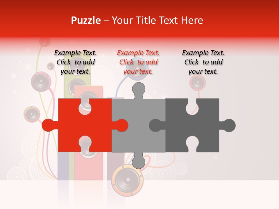 Connection Turntable Mix PowerPoint Template