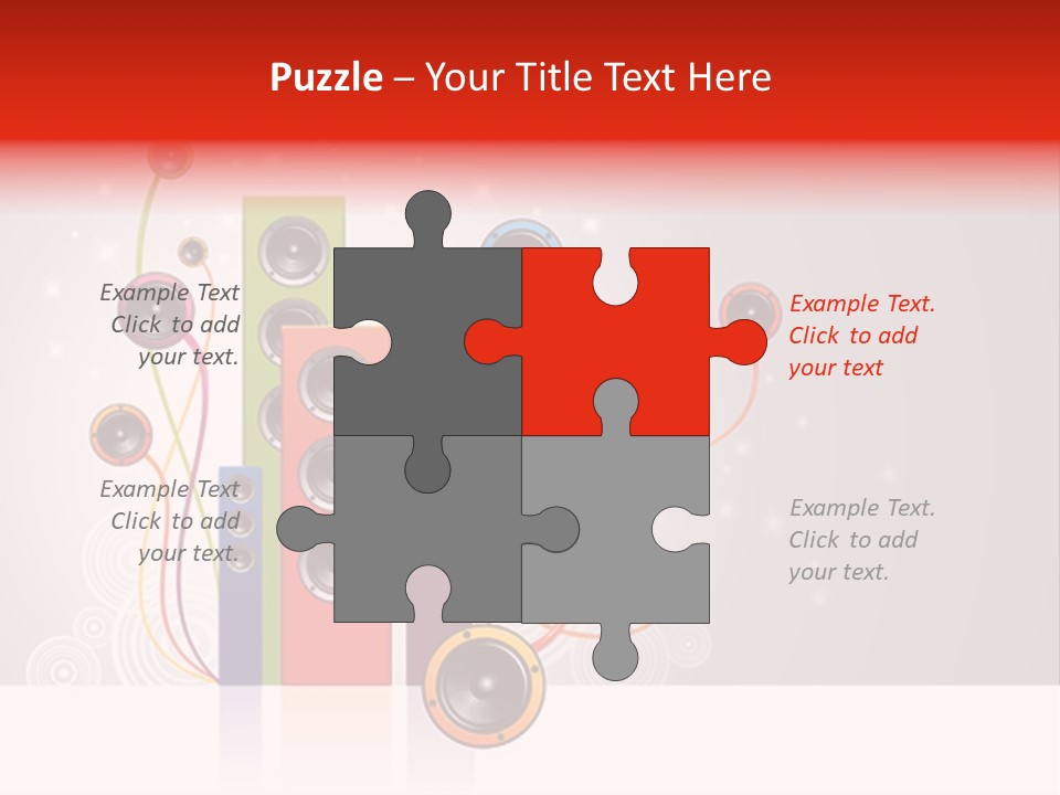 Connection Turntable Mix PowerPoint Template
