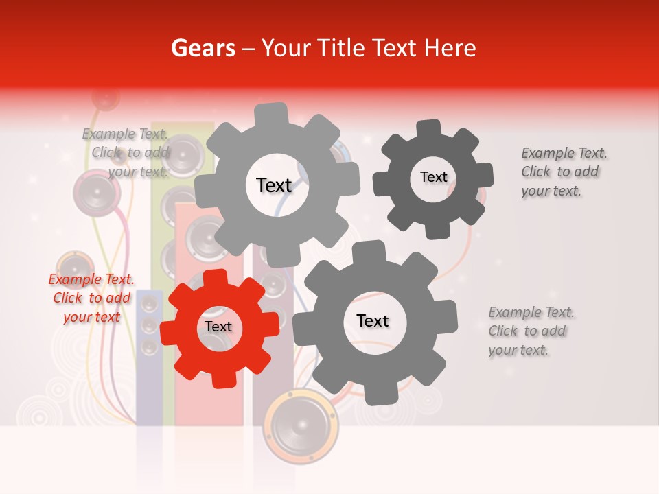 Connection Turntable Mix PowerPoint Template