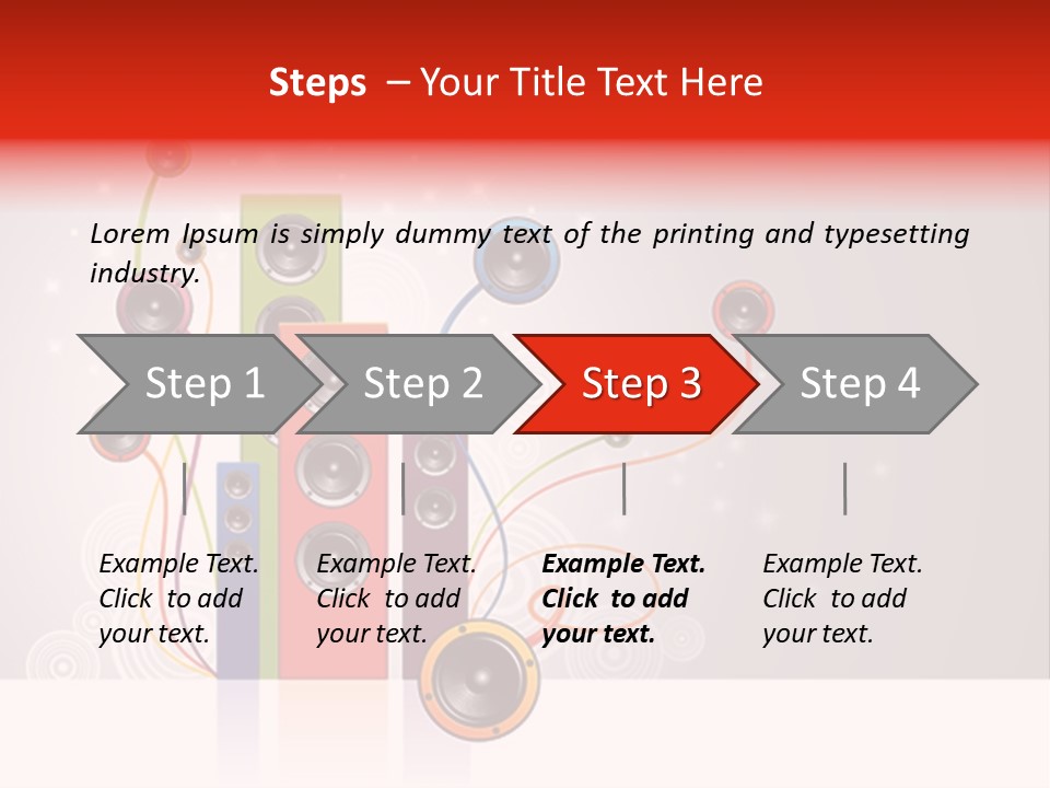 Connection Turntable Mix PowerPoint Template