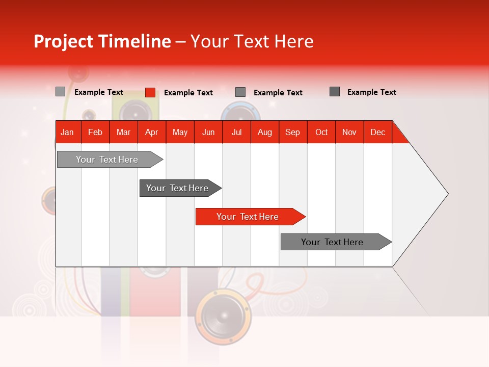 Connection Turntable Mix PowerPoint Template