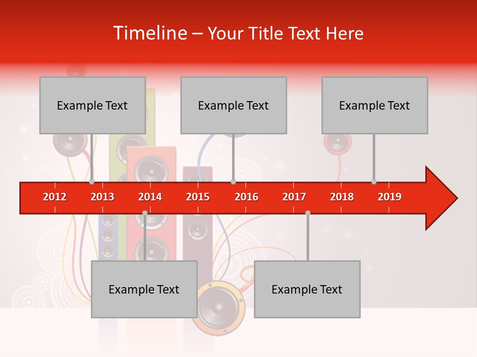 Connection Turntable Mix PowerPoint Template