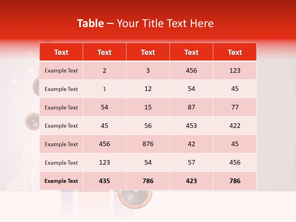 Connection Turntable Mix PowerPoint Template